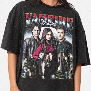 Vampire Diaries T Damon Salvatore T Stefa Sweatshirt Shirt